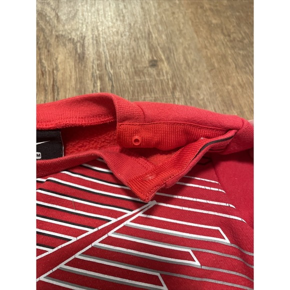 Vintage Nike Baby Sweatshirt Red Crewneck Pullover Size 18 Months - Picture 4 of 4